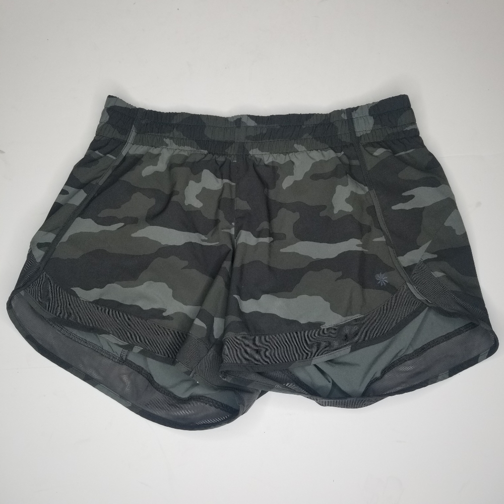 ATHLETA Mesh Racer Run Printed Short - Picture 4 of 14